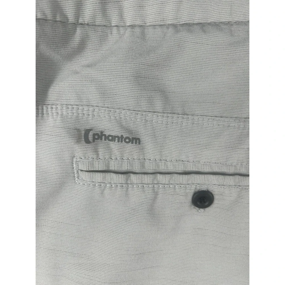 Hurley Phantom Men's Light Gray‎ PerformanceChino Shorts Size 34